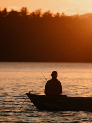 Enjoy The Outdoors With Fishing Phone Wallpaper