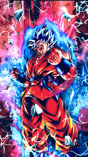 Enjoy The Power Of The Legendary Kaioken Wallpaper