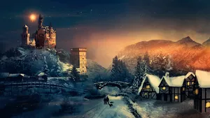 Enjoy The Quiet Beauty Of Winter Wallpaper