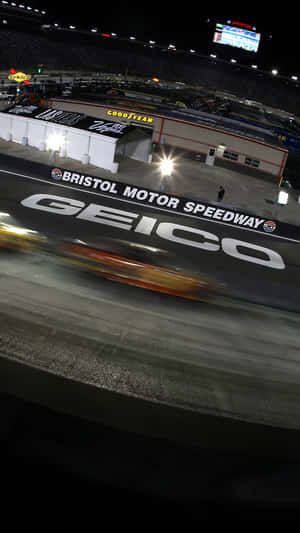 Enjoy The Races With Your Nascar Iphone Wallpaper