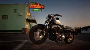 Enjoy The Ride Of Harley-davidson Hd Wallpaper