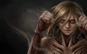 Enjoy The Spectacle Of Attack On Titan On Your Wall Wallpaper