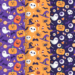 Enjoy The Spirit Of Halloween With This Festive Phone! Wallpaper