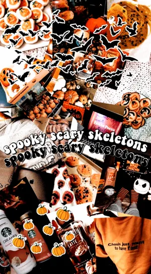 Enjoy The Spooky Season With This Halloween Aesthetic! Wallpaper