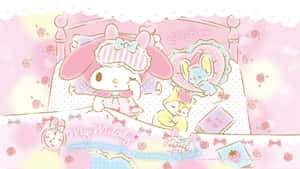 Enjoy The Sweet View Of My Melody Desktop Wallpaper