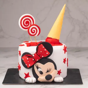 Enjoy The Sweetness Of A Delicious Cake Decorated With Fondant Wallpaper