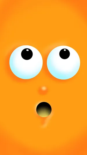 Enjoy The Sweetness Of Cute Orange! Wallpaper