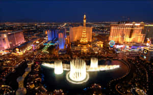 Enjoy The Thriving Energy And Vibrant Culture Of Las Vegas. Wallpaper