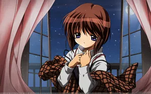 Enjoy The Tranquility Of Kanon's Lush Nature Wallpaper