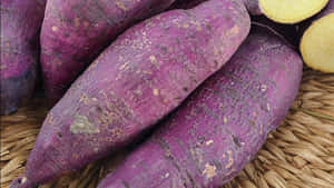 Enjoy The Unique Flavor Of Purple Sweet Potato Wallpaper