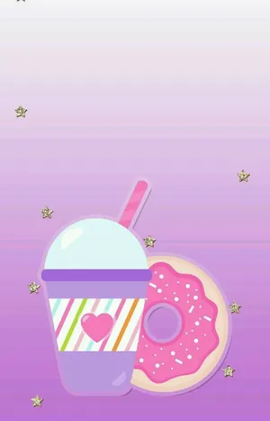 Enjoy The Whimsical Pastel-colored World Of Awesomeness. Wallpaper