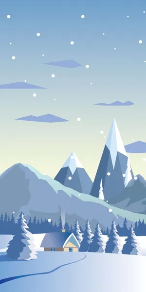 Enjoy The Winter Wonderland On Your Iphone Wallpaper