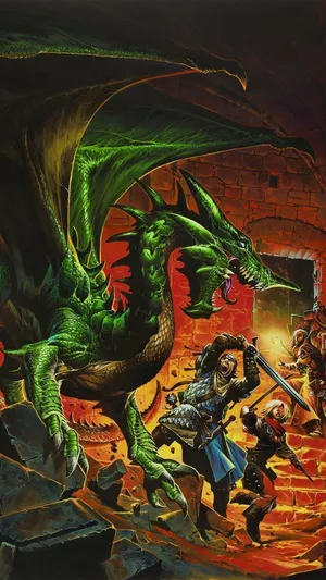 Enjoy The World Of Dungeons & Dragons, Anytime And Anywhere! Wallpaper