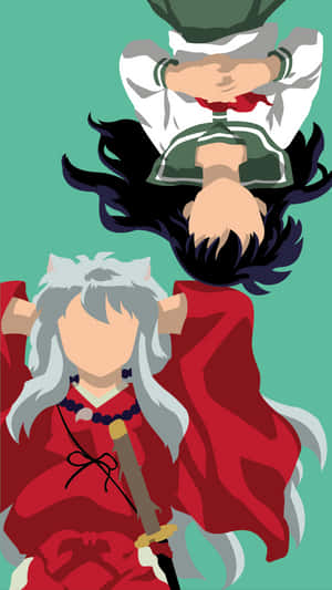 Enjoy The World Of Inuyasha From Your Iphone Wallpaper