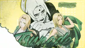 Enjoy Tsunade's Adventures On Your Iphone! Wallpaper