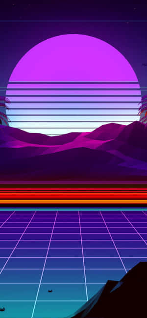 Enjoy Using This Stylish Retro Iphone Wallpaper