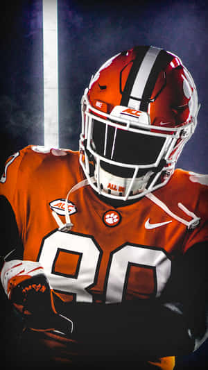 Enjoy Your Clemson School Spirit On The Go With An Iphone Wallpaper