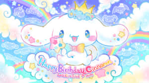 Enjoy Your Day With Cinnamoroll Desktop! Wallpaper