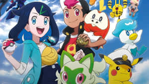 Enjoy Your Favorite Episodes Of The Classic Pokemon Tv Shows Wallpaper