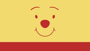 Enjoy Your Work With This Vibrant Winnie The Pooh Laptop Wallpaper