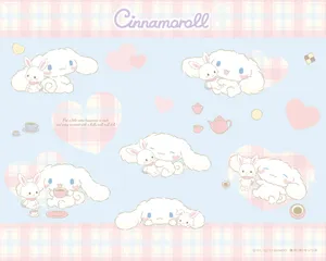 Enjoying A Day Out In The Sun With Cinnamoroll Wallpaper