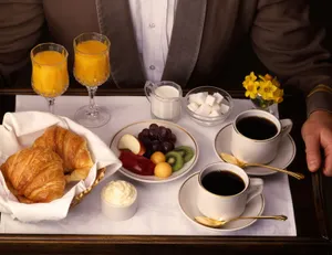 Enjoying A Delicious Meal Wallpaper