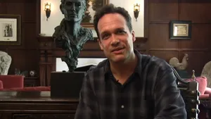 Enjoying A Laughing Moment With Diedrich Bader