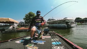 Enjoying A Peaceful Fishing Day With The Perfect Rod Wallpaper