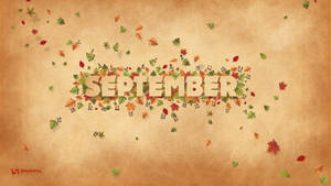 Enjoying The Beauty Of September In Autumn Wallpaper