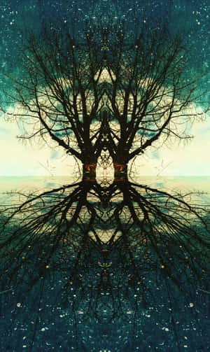 Enjoying The Natural Beauty Of A Coastal Sunset Wallpaper