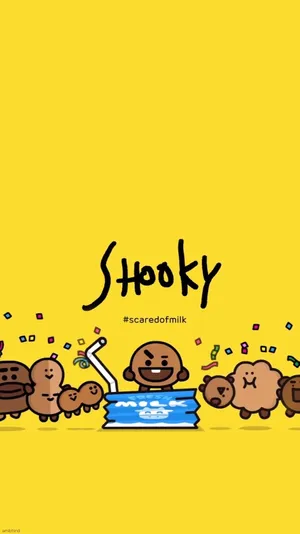 Enjoying The Wonderful World Of Bt21 Wallpaper