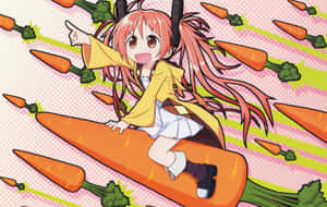 Enju Aihara Anime Carrot Ride Wallpaper