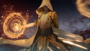 Enlightening Gaze Of The Ancient One Wallpaper