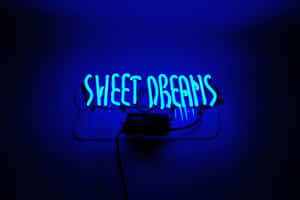 Enlightening Your Room With Neon Lights Aesthetic Wallpaper