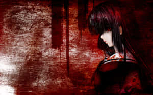 Enma Ai Scary Anime Character From Hell Girl Wallpaper