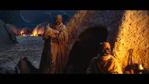 Enter A World Of Fear And Mystery With The Tusken Raiders Wallpaper