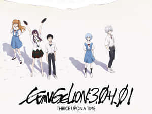 Enter A World Of Unseen Possibilities With Evangelion 30 10 Wallpaper