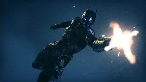 Enter The Dark World Of Arkham Knight Wallpaper