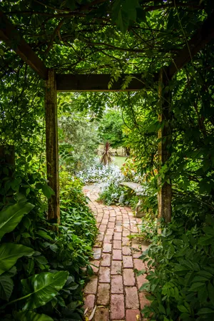 Enter The Enchanted Garden Wallpaper