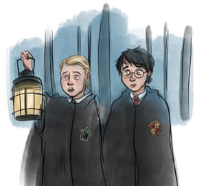 “enter The Enchanting Realm Of The Forbidden Forest” Wallpaper