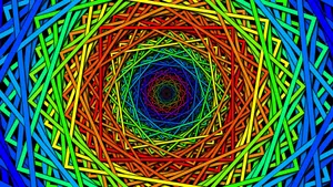 Enter The Enigma - Fascinating Trippy 3d Art Wallpaper