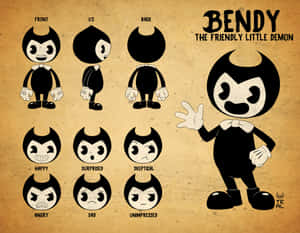 Enter The Horror World Of Bendy And The Ink Machine Wallpaper
