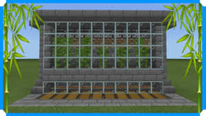 Enter The World Of Minecraft Bedrock Edition Wallpaper