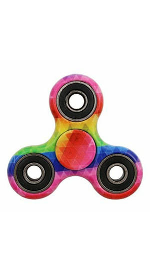 Entertaining Rainbow Fidget Toy Wallpaper