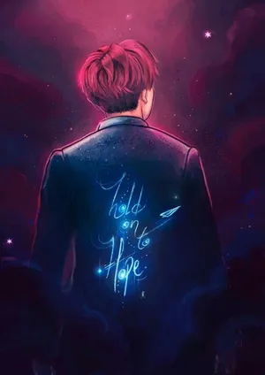 Enthralling Bts Fanart Illustration Wallpaper