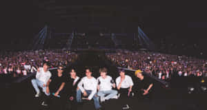 Enthralling Bts Stage Performance Wallpaper