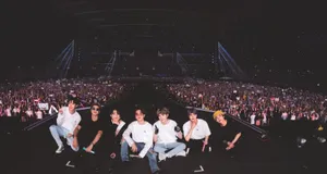 Enthralling Bts Stage Performance Wallpaper