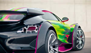 Enthralling Capture Of The Citroen Ds Survolt Wallpaper