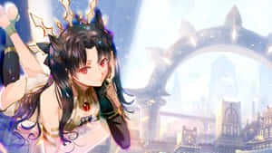 Enthralling Ishtar Of Fate Grand Order Wallpaper