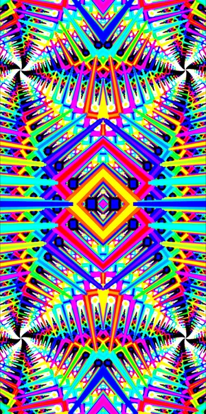 Enthralling Journey Into Hyperbolic Space Wallpaper